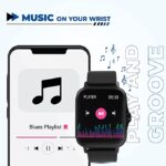 Hammer Pulse 2.0 Smart Watch With Bluetooth Calling (Black) - Image 4