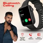 Fire-Boltt Ring 2 Smartwatch with Bluetooth Calling (Black) - Image 3