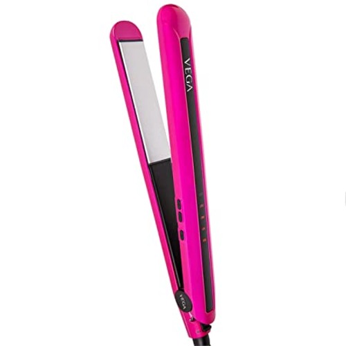 VEGA Trendy Hair Straightener With Adjustable VHSH-16 (Pink)