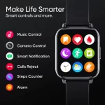 Dizo by realme TechLife Watch 2 DW2118 Smartwatch (Classic Black) - Image 4