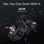 Dizo by realme TechLife Watch 2 DW2118 Smartwatch (Classic Black) - Image 3