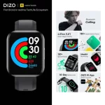 DIZO D Talk DW32051 Smartwatch with Bluetooth Calling (Classic Black) - Image 6