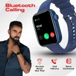 Fire-Boltt Ring 2 Smartwatch with Bluetooth Calling (Blue) - Image 4