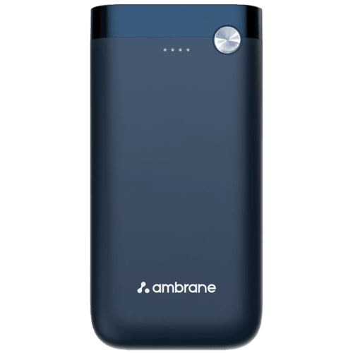Ambrane PP-20 Pro 20000mAh Lithium Polymer Power Bank (Blue)