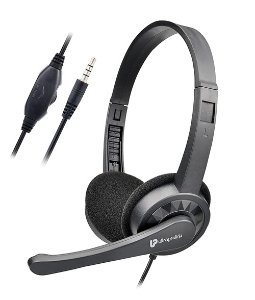 Ultraprolink iChat Multimedia stereo Headphone With Mic
